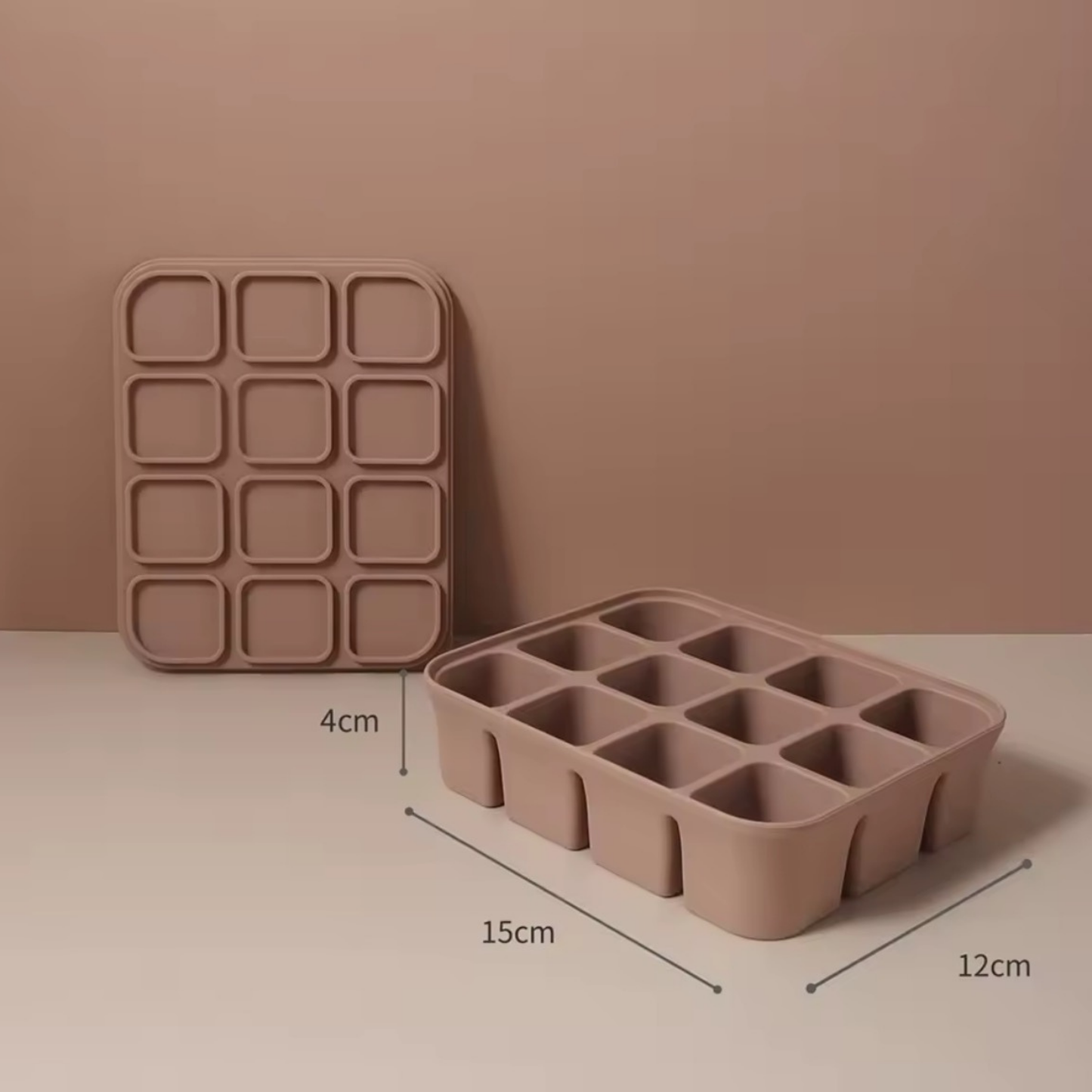 Moule de Congélation Bébé en Silicone (30, 60, 90 ml)