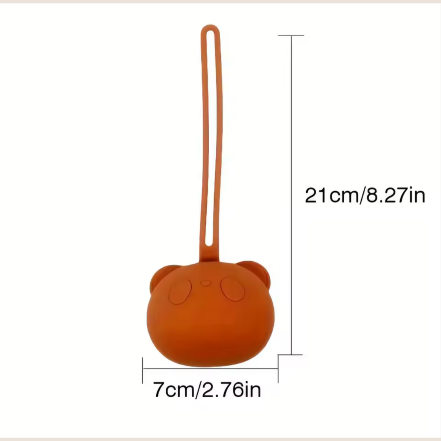 Étui à Sucette en Silicone