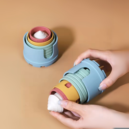 Gobelets Empilables en Silicone - Château Magique