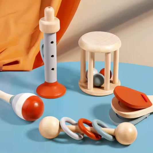 Kit d'Éveil Musical en Bois Shipping Revolution