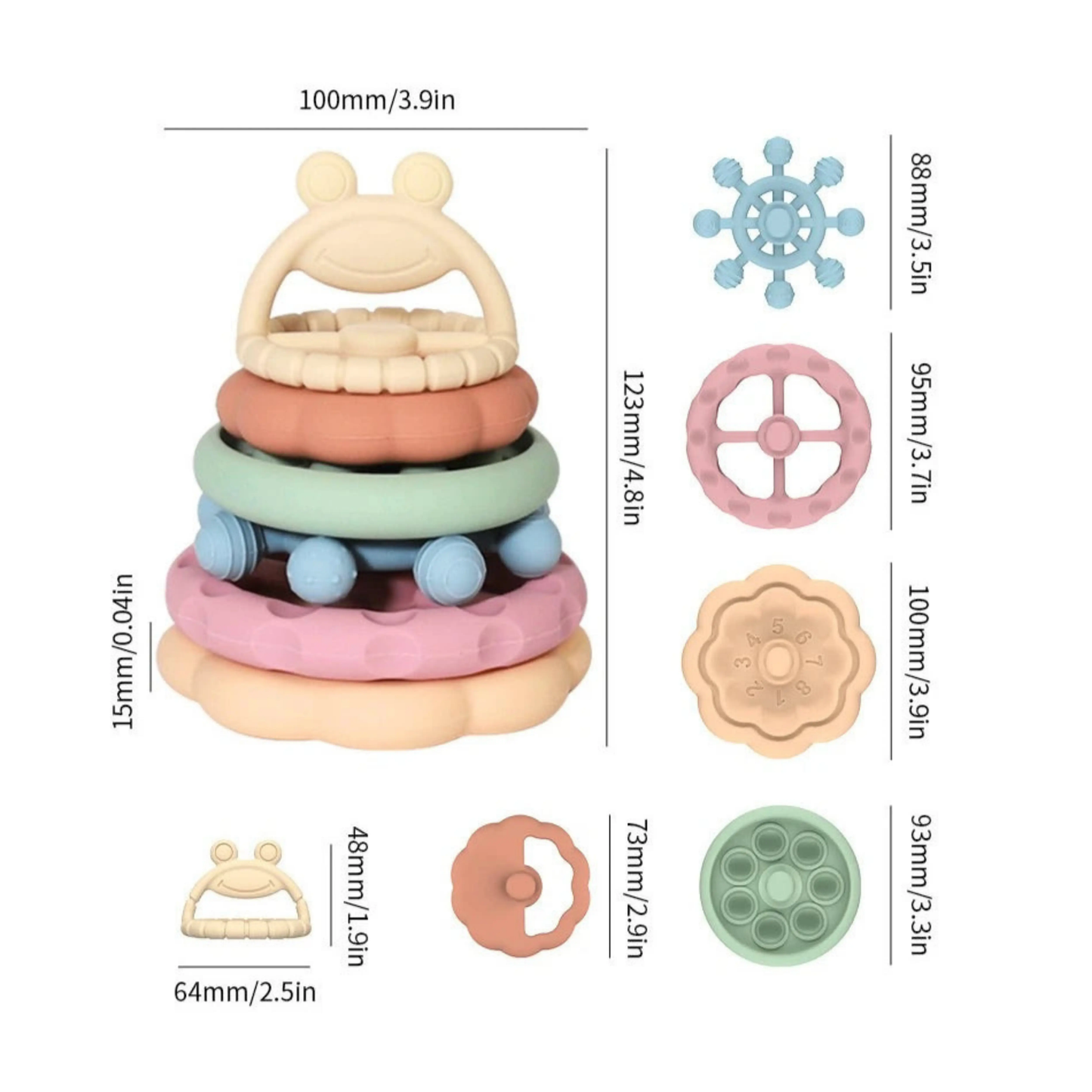 Anneau de Dentition Sensoriel "Petite Grenouille" Shipping Revolution