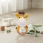 Anneaux de Dentition en Crochet & Bois Naturel