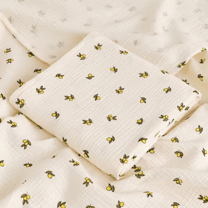 Lange Bébé Mousseline Coton Bio 80x80 cm - Douceur et Motifs Tendance