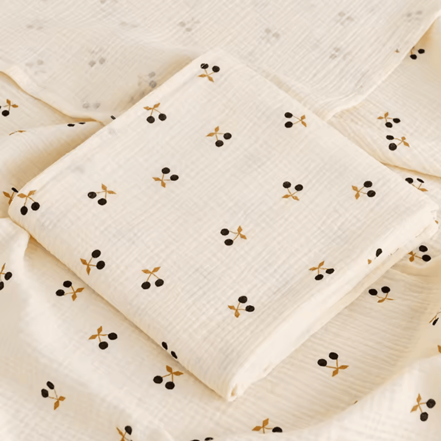 Lange Bébé Mousseline Coton Bio 80x80 cm - Douceur et Motifs Tendance