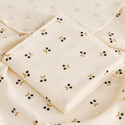 Lange Bébé Mousseline Coton Bio 80x80 cm - Douceur et Motifs Tendance