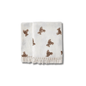 Couverture Mousseline de Coton 120x100cm/80x65cm– Collection Minimaliste