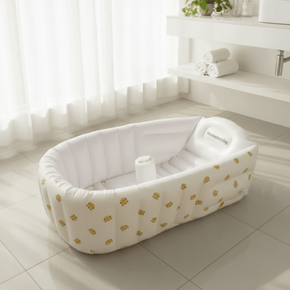 Baignoire Gonflable Bébé Pliable & Portable – Idéale Voyage & Maison