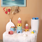 Gobelets Empilables en Silicone - Château Magique