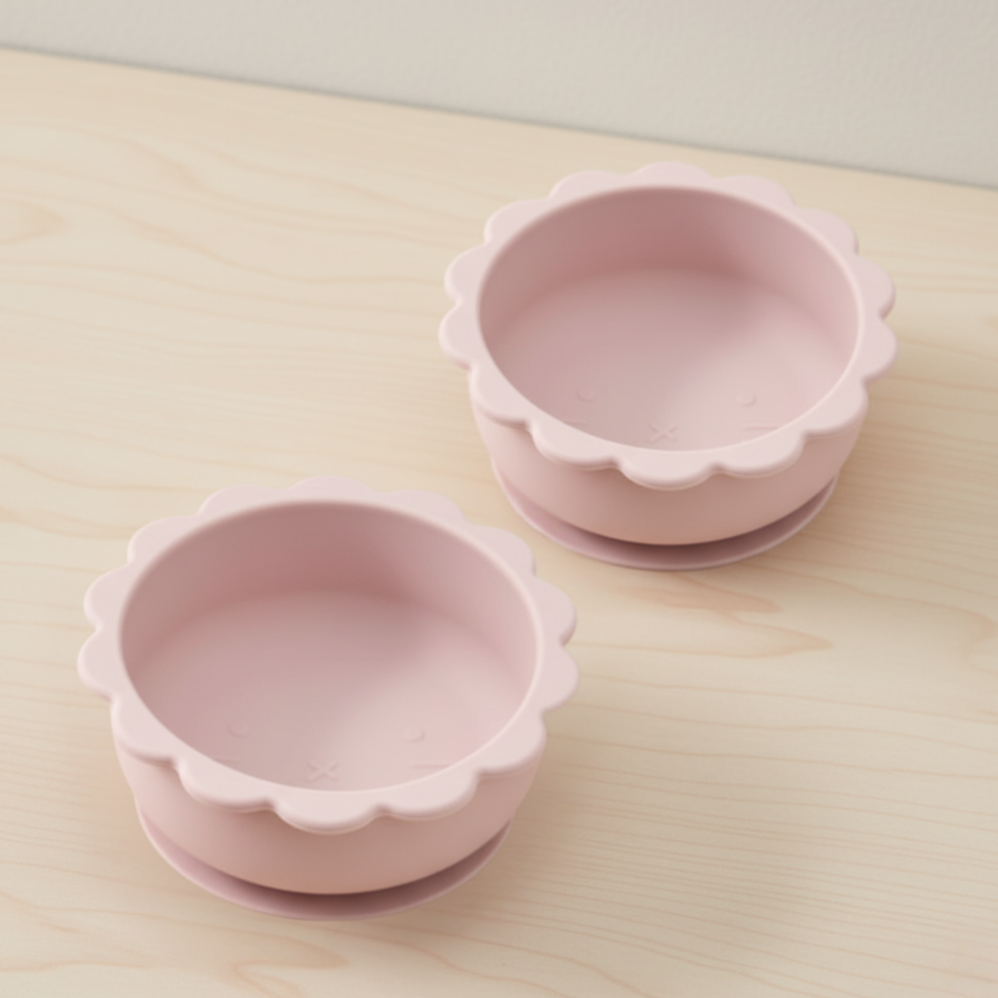 Lot de 2 Bols en Silicone à Ventouse