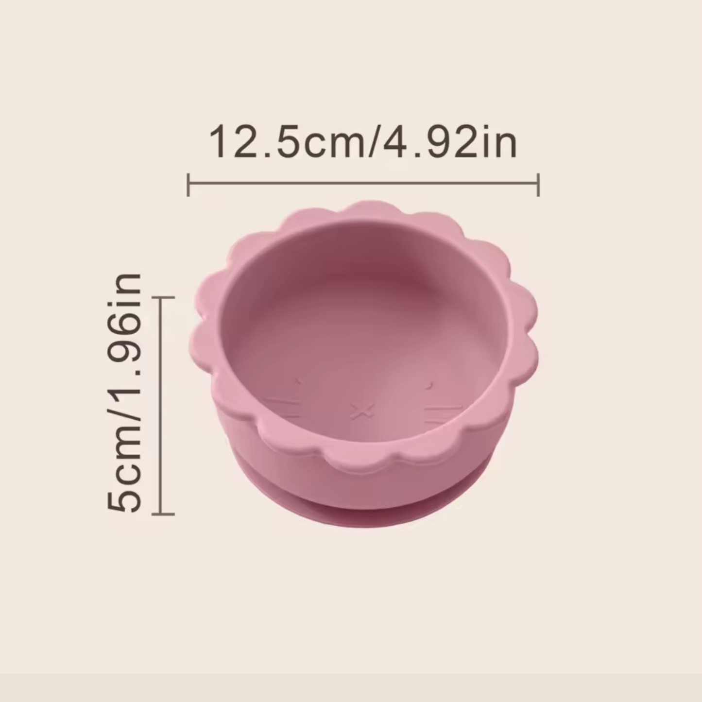 Lot de 2 Bols en Silicone à Ventouse