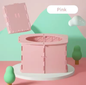 Toilettes de voyage pliables