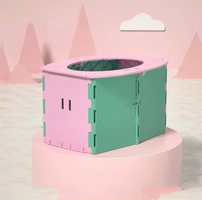 Toilettes de voyage pliables