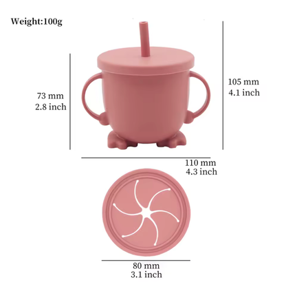 Tasse d'Apprentissage en Silicone