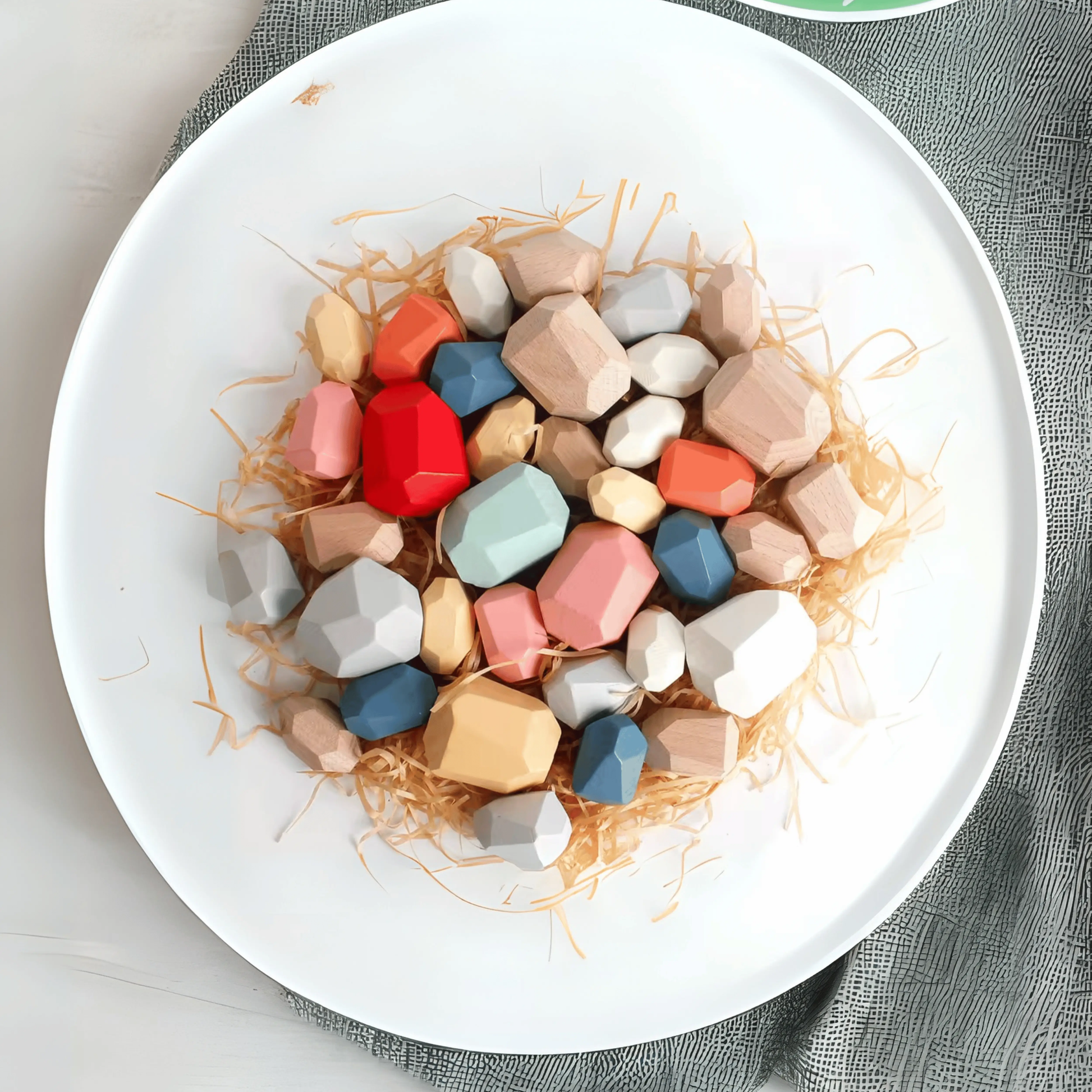 Pierres à Empiler en Bois - Jeu d'Équilibre 11 pièces Shipping Revolution